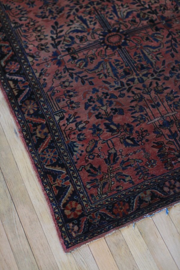 nomad collective Antique Sarouk Rug - multi nomad collective Antique Sarouk Rug - multi