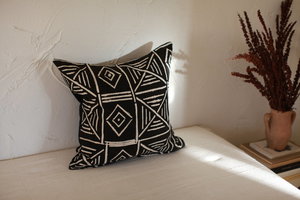 nomad collective Signature Mudcloth Pillow nomad collective Signature Mudcloth Pillow