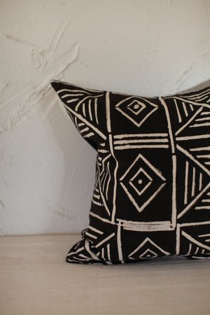 nomad collective Signature Mudcloth Pillow nomad collective Signature Mudcloth Pillow