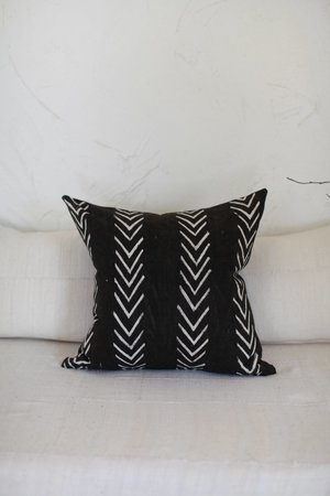 nomad collective Signature Mudcloth Pillow nomad collective Signature Mudcloth Pillow