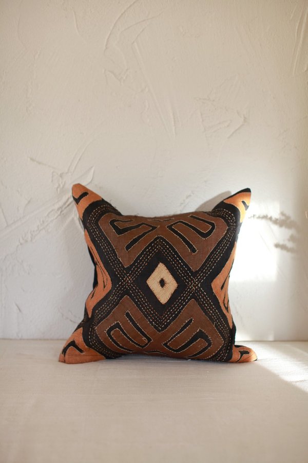 nomad collective Kuba Cloth Pillow - Multi nomad collective Kuba Cloth Pillow - Multi
