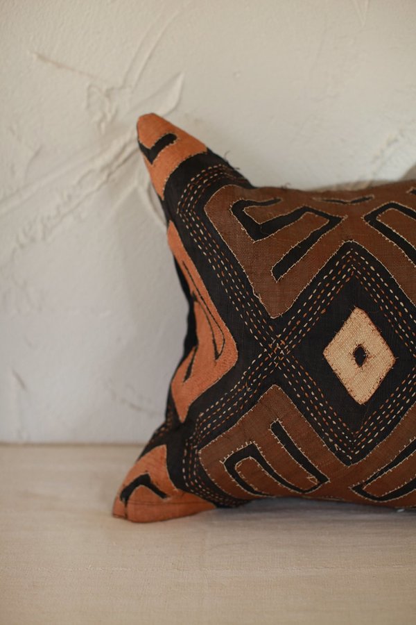 nomad collective Kuba Cloth Pillow - Multi nomad collective Kuba Cloth Pillow - Multi
