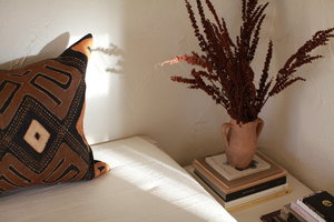 nomad collective Kuba Cloth Pillow - Multi nomad collective Kuba Cloth Pillow - Multi
