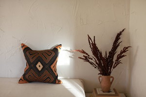 nomad collective Kuba Cloth Pillow - Multi nomad collective Kuba Cloth Pillow - Multi