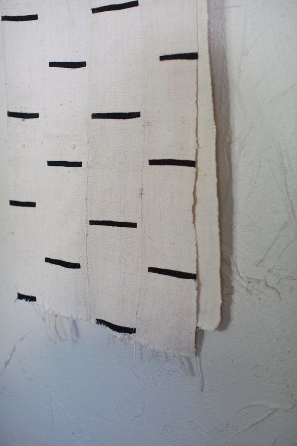 nomad collective Modern Mudcloth Textile - cream nomad collective Modern Mudcloth Textile - cream