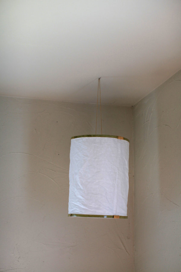 nomad collective Borneo Cloth Pendant Shade - white nomad collective Borneo Cloth Pendant Shade - white