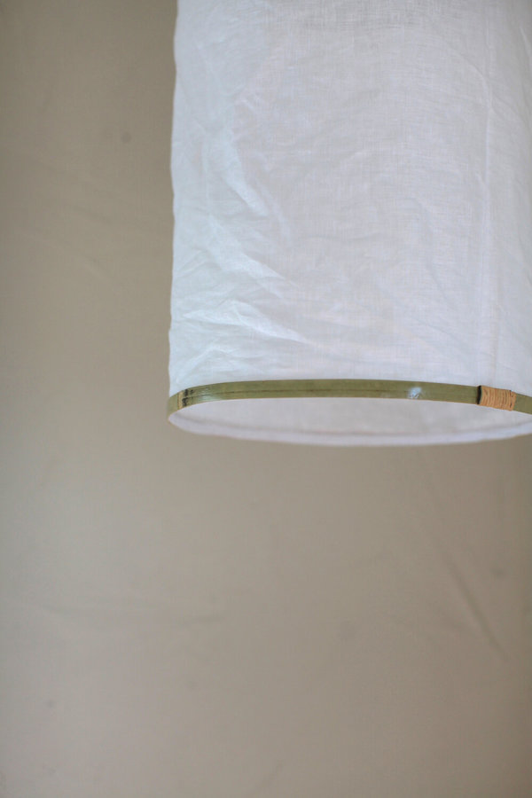 nomad collective Borneo Cloth Pendant Shade - white nomad collective Borneo Cloth Pendant Shade - white