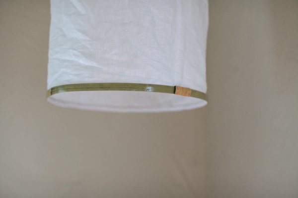 nomad collective Borneo Cloth Pendant Shade - white nomad collective Borneo Cloth Pendant Shade - white