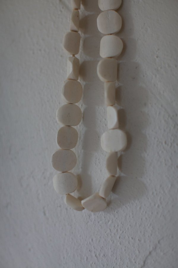 nomad collectiveAfrican Stone Necklace - cream nomad collectiveAfrican Stone Necklace - cream