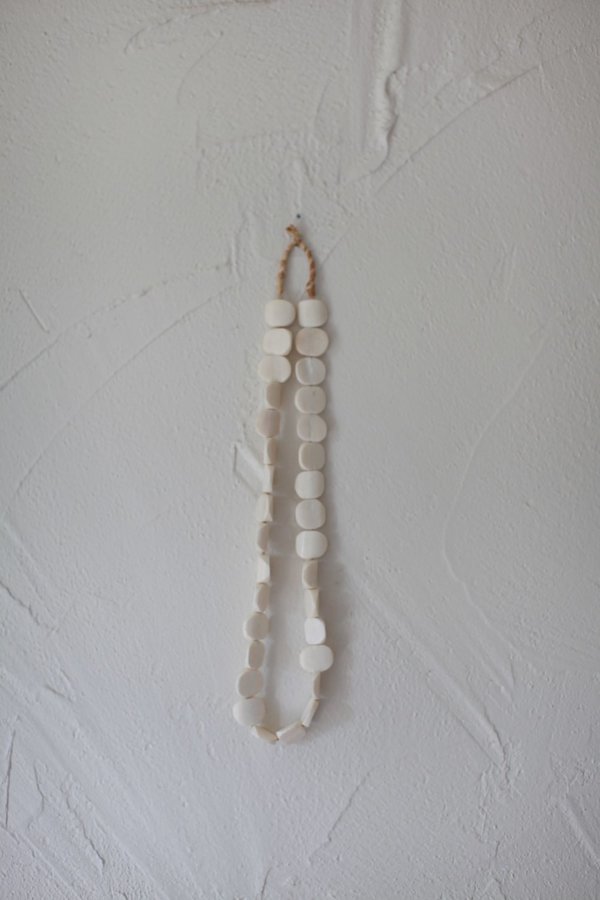nomad collectiveAfrican Stone Necklace - cream nomad collectiveAfrican Stone Necklace - cream