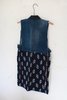 Vintage Japanese Kimono Vest - Indigo  - Thumbnail 5