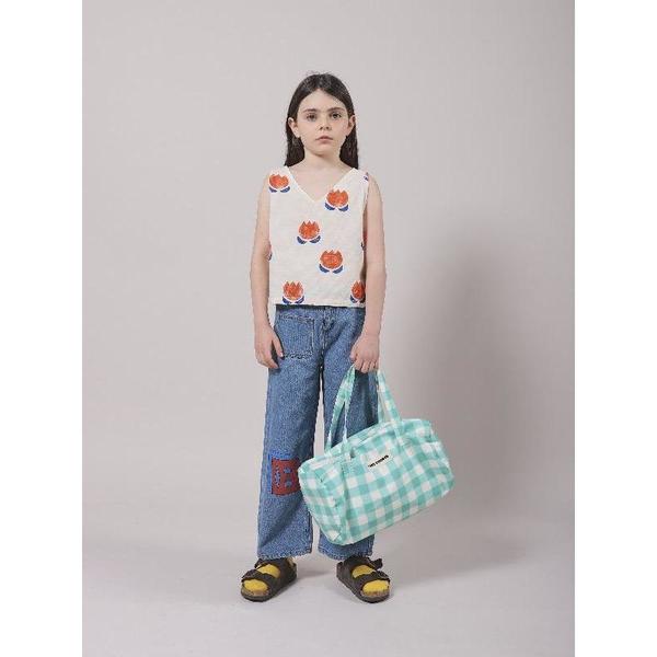 kids bobo choses chocolate flowers allover top - white kids bobo choses chocolate flowers allover top - white