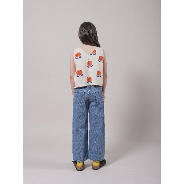 kids bobo choses chocolate flowers allover top - white kids bobo choses chocolate flowers allover top - white