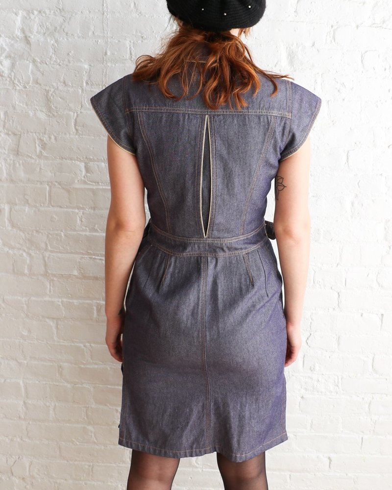 sonia rykiel denim dress Sonia Rykiel Cherry Emilande Badge Jumper 10