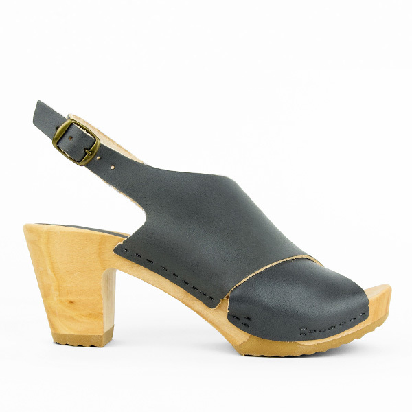 Bosabo 354 Slingback Clog Charcoal Garmentory