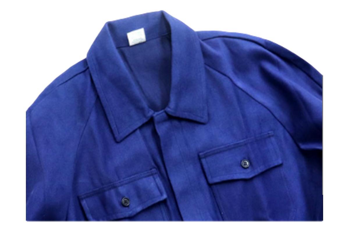 Milworks Italian Moleskin Jacket Blue Garmentory