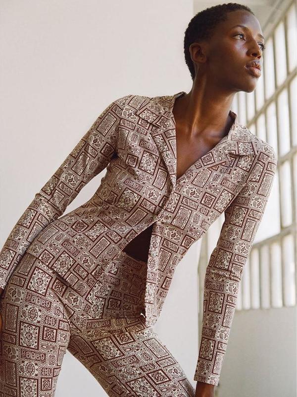 Paloma Wool Nasa Print Top - Brown | Garmentory