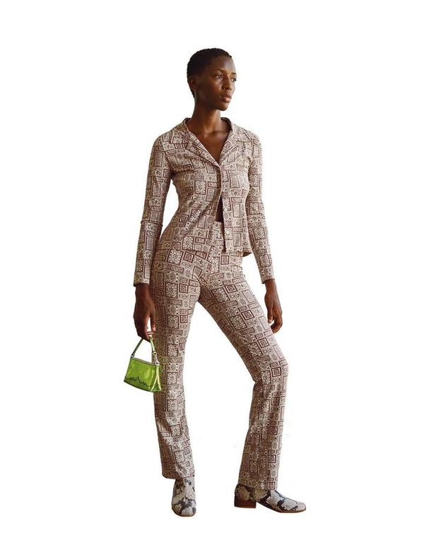 Paloma Wool Nasa Print Top - Brown | Garmentory