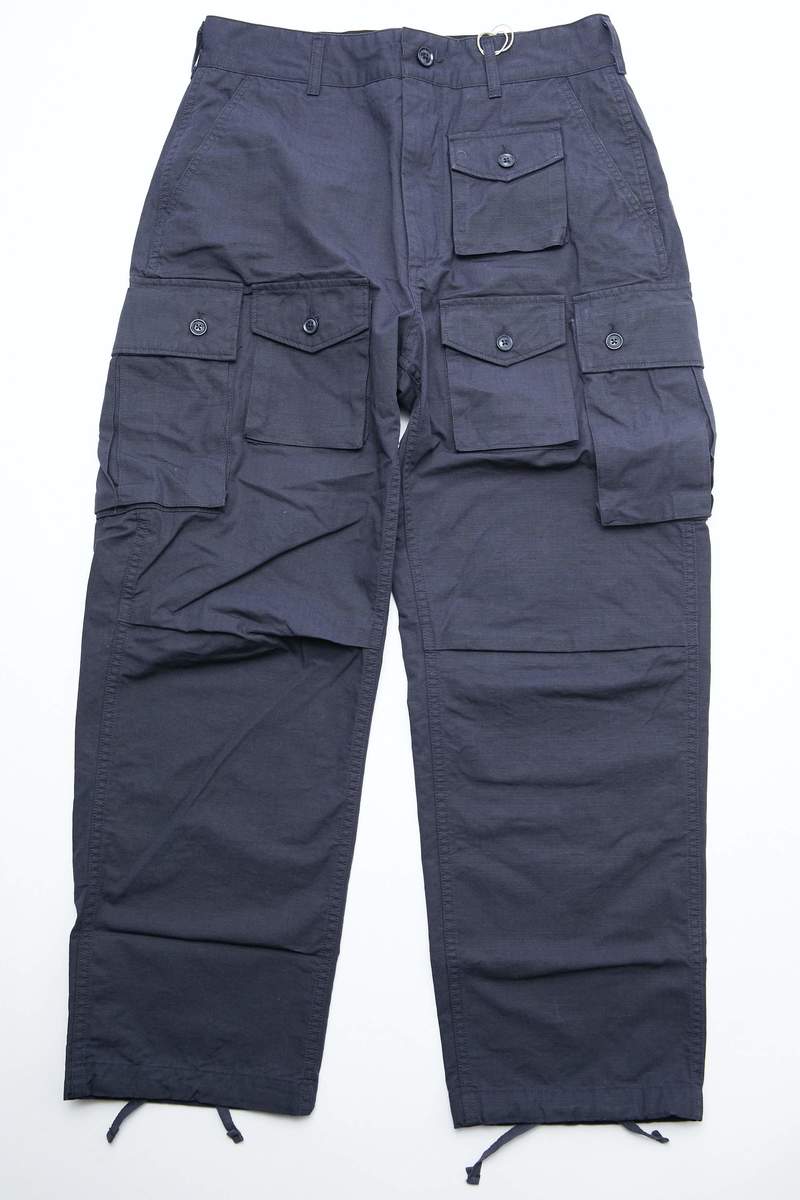 Engineered Garments Cotton Ripstop FA Pant - Dark Navy | Garmentory