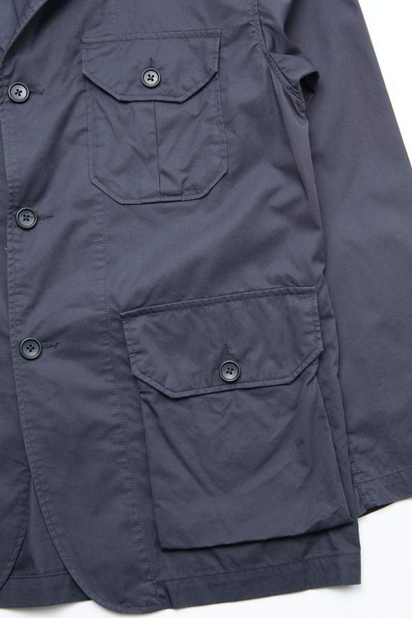 Engineered Garments High Count Twill Folk Jacket - Dark Navy