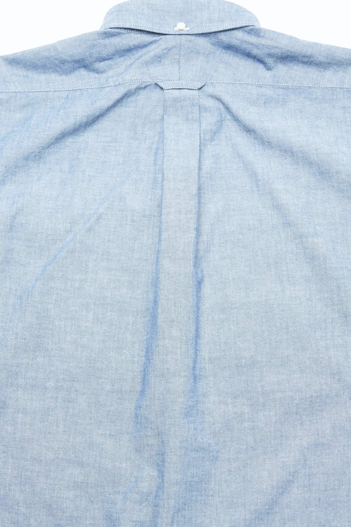 トップス Engineered Garments Popover BD Chambray Engineered Garments Cotton Chambray Popover BD Shirt - Light