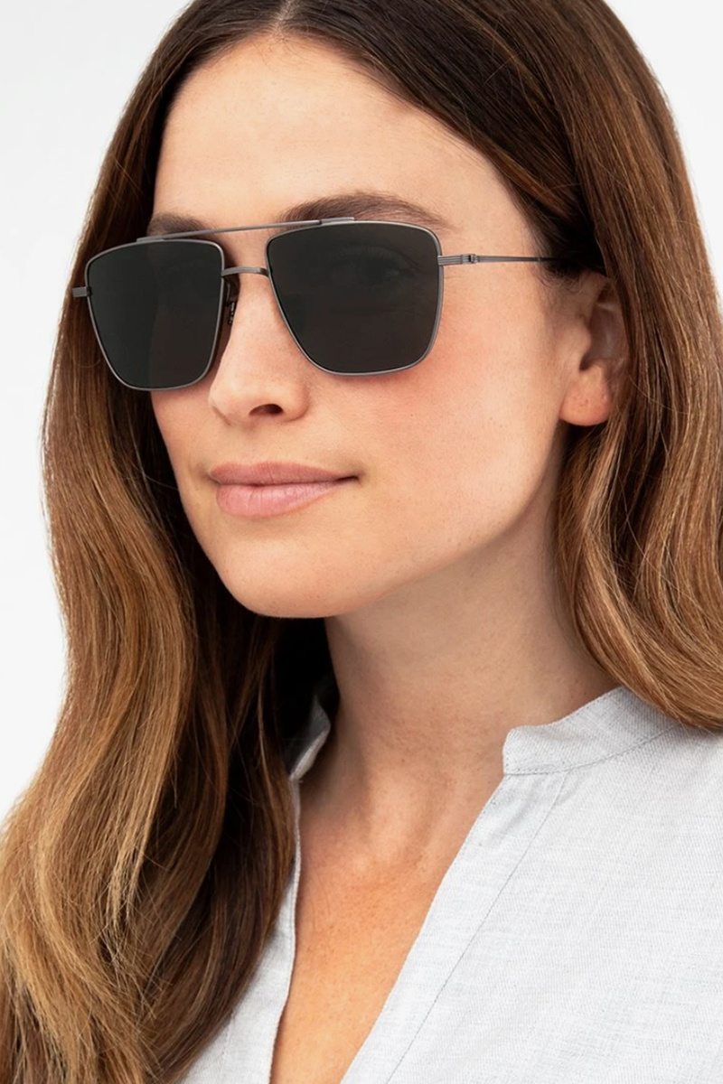 Krewe Bolden Sunglasses - Matte Gunmetal Titanium | Garmentory