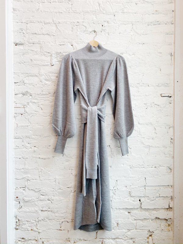 Ulla Johnson Astrid Dress - Light Heather Grey Ulla Johnson Astrid Dress - Light Heather Grey