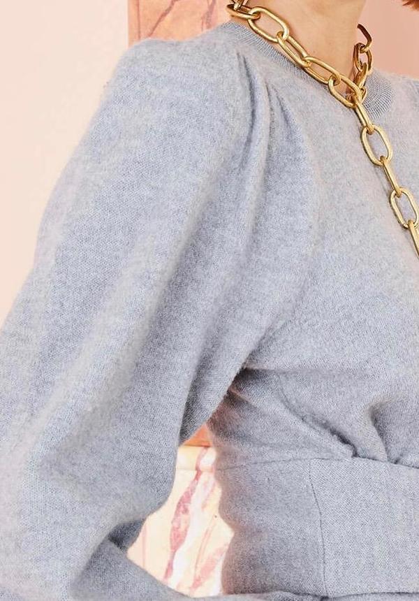 Ulla Johnson Astrid Dress - Light Heather Grey Ulla Johnson Astrid Dress - Light Heather Grey