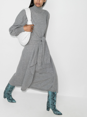 Ulla Johnson Astrid Dress - Light Heather Grey Ulla Johnson Astrid Dress - Light Heather Grey