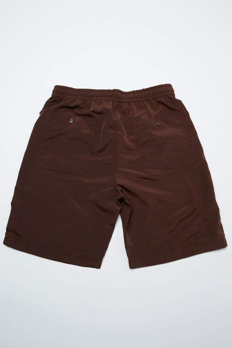 Needles Basketball Poly Cloth Short - Brown | Garmentory