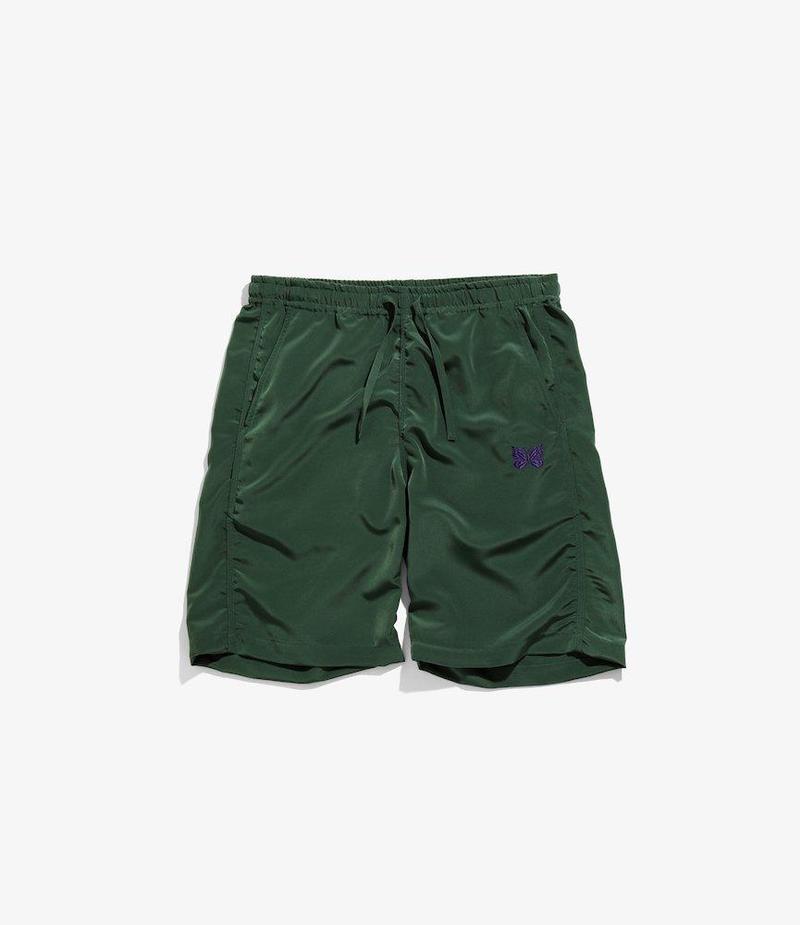 パンツ Needles Basketball Short - Poly Cloth - Needles Basketball Poly Cloth Short - Green | Garmentory