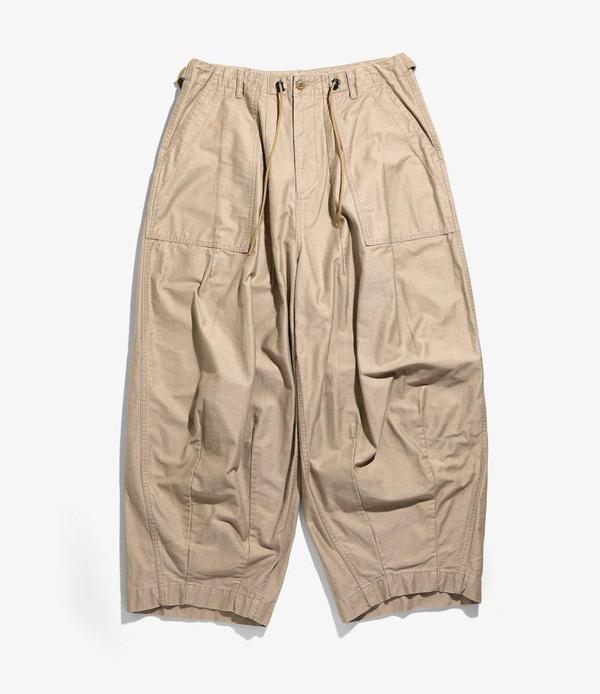 Needles H.D. PANT - FATIGUE ベージュ Sサイズ Needles H.D Fatigue Pant - Beige | Garmentory