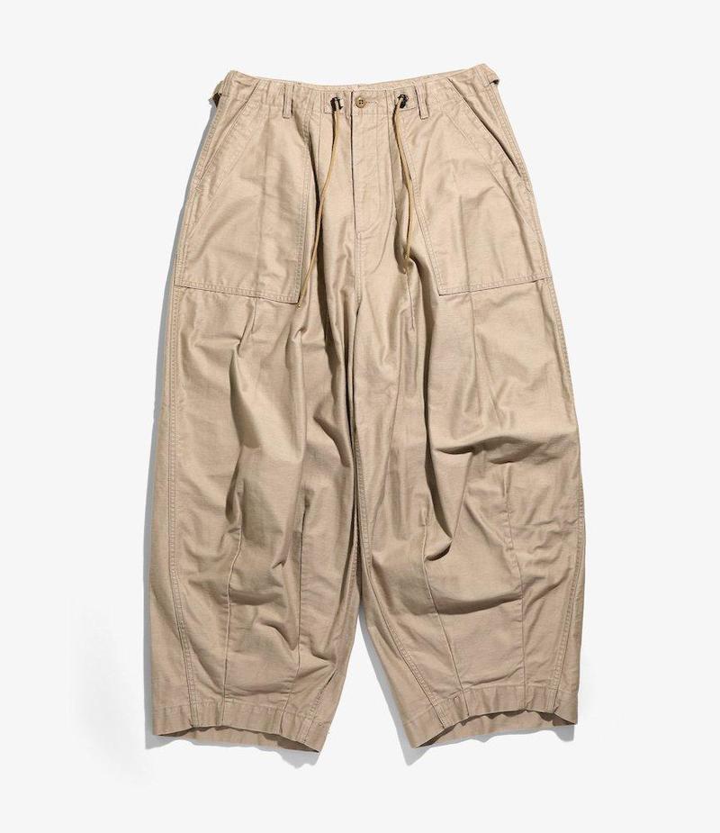 Needles H.D Fatigue Pant - Beige | Garmentory