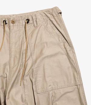 美品 Needles H.D. pant FATIGUE ベージュ Needles H.D Fatigue Pant - Beige | Garmentory
