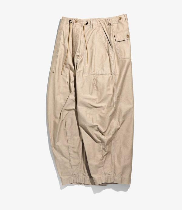 美品 Needles H.D. pant FATIGUE ベージュ Needles H.D Fatigue Pant - Beige | Garmentory