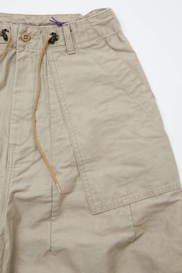 Needles H.D Fatigue Pant - Beige | Garmentory