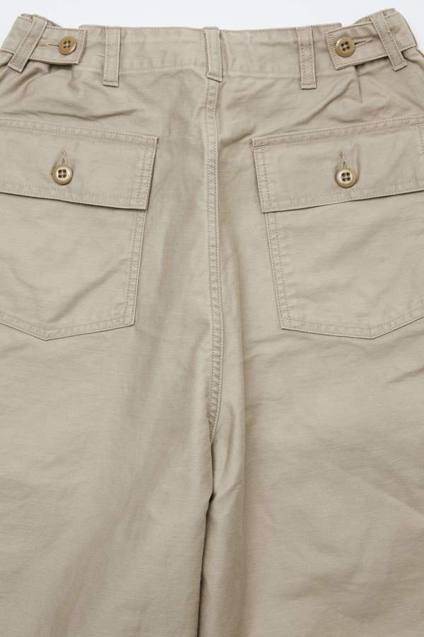 Needles H.D. PANT - FATIGUE ベージュ Sサイズ Needles H.D Fatigue Pant - Beige | Garmentory