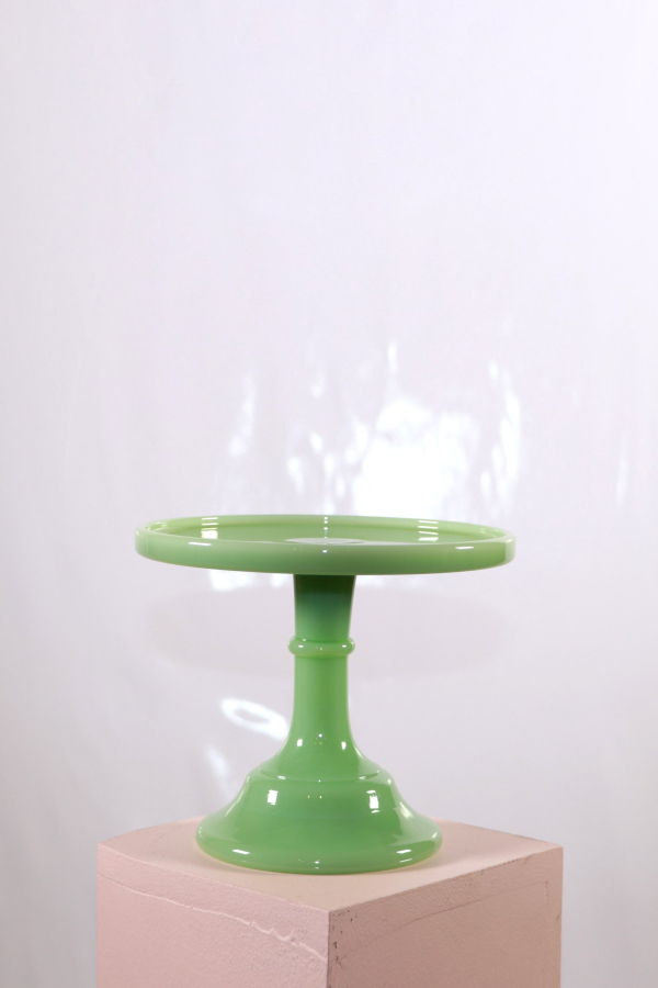 Mosser Glass Glass Cake Plate - Multi