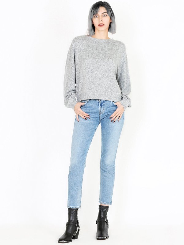 Citizens Of Humanity Elsa Mid Rise Slim Fit Crop Jean