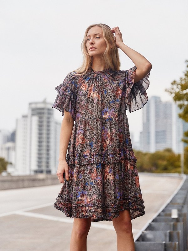 Ulla Johnson Delia Dress - Jet Ulla Johnson Delia Dress - Jet