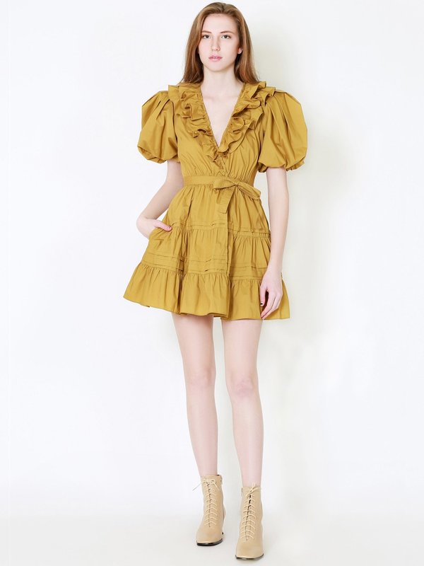 Ulla Johnson Maude Dress - Tobacco Ulla Johnson Maude Dress - Tobacco