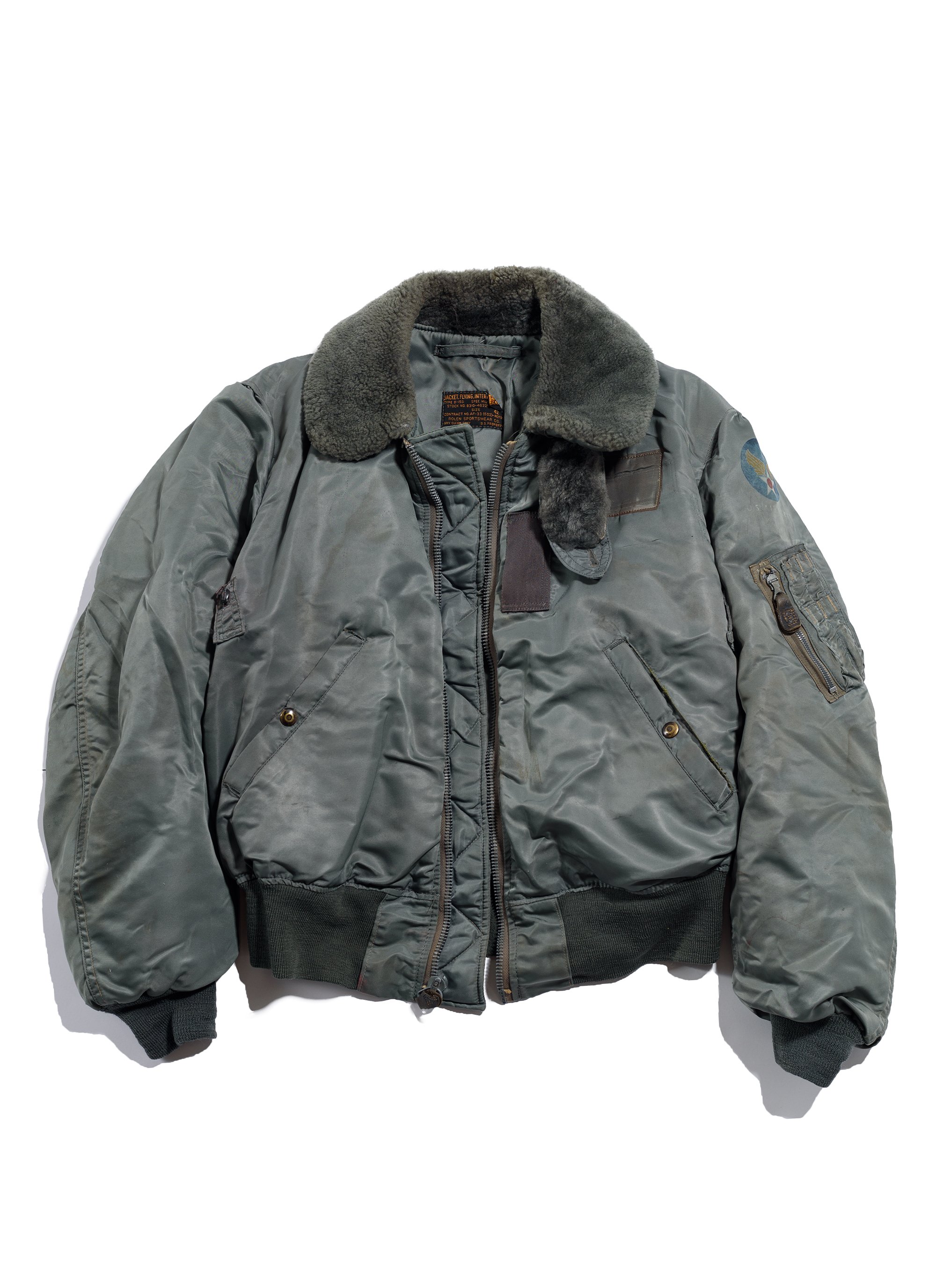B-15D Flying Jacket from 1953 - Size :42 | Garmentory