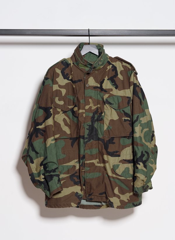 Vintage M-65 Field Jacket Type 4th from 1987 - Woodland Camo Vintage M-65 Field Jacket Type 4th from 1987 - Woodland Camo