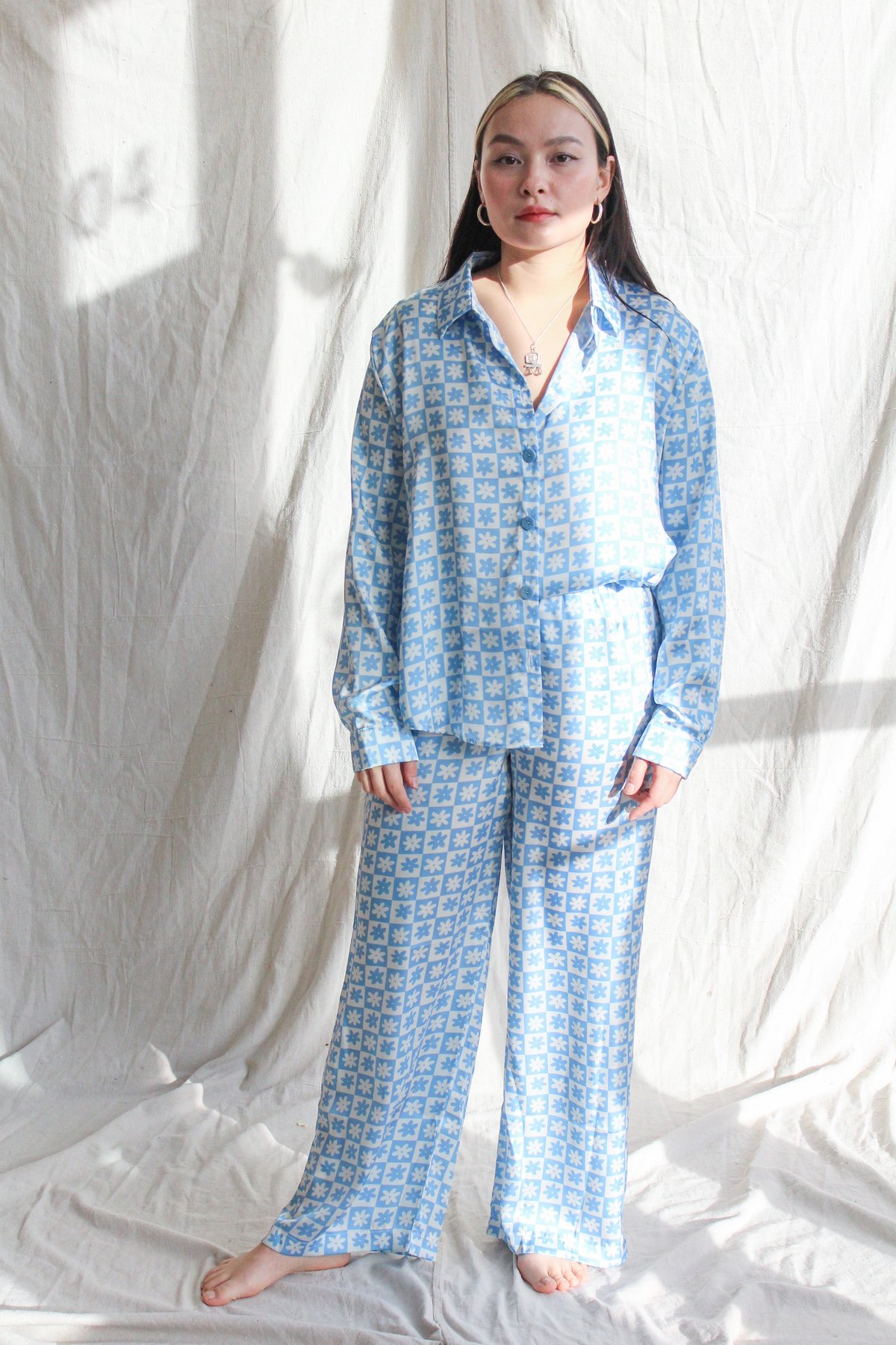Lisa Says Gah Bailey PJ Pant - blue - Image 1 of 4