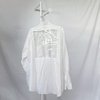Laurs Kemp Upcycled Vinyl Window Shirt - White - Thumbnail 5