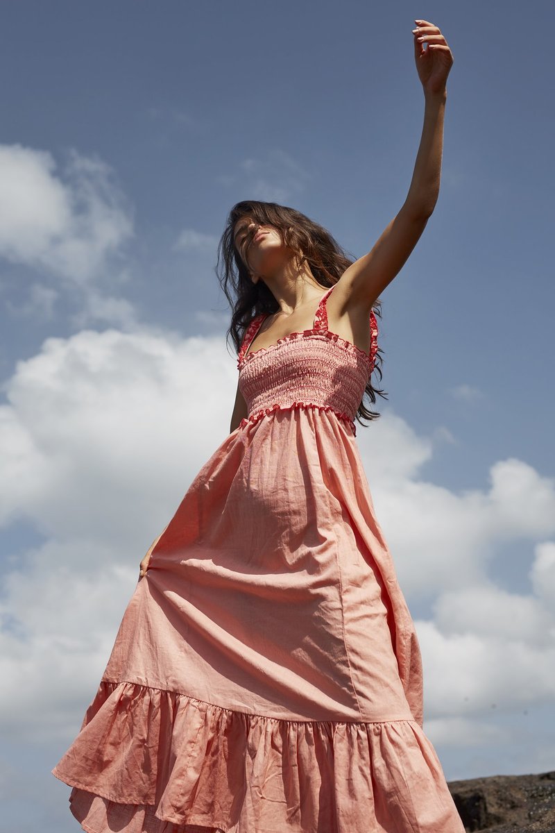 halter neck maxi dresses Lyra Yellow Halter Neck Maxi Dress - US 8