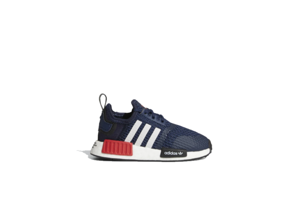 adidas gazelle silver green womens adidas NMD_R1 Black/White Kids FW0417 main image 0