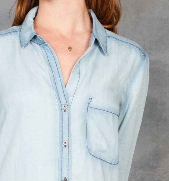 Tart Steph Chambray Blouse Tart Steph Chambray Blouse