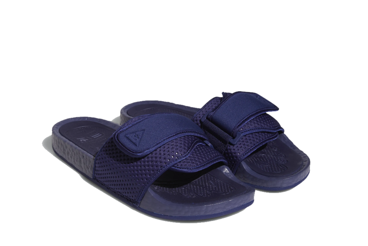Adidas Pharrell Williams Chancletas HU Night Sky Blue Men\'s Slide Sandals (M 11) Adidas Adilette 2.0 Mens Size 9 Sandals Pharrell Williams Hu  main image 4