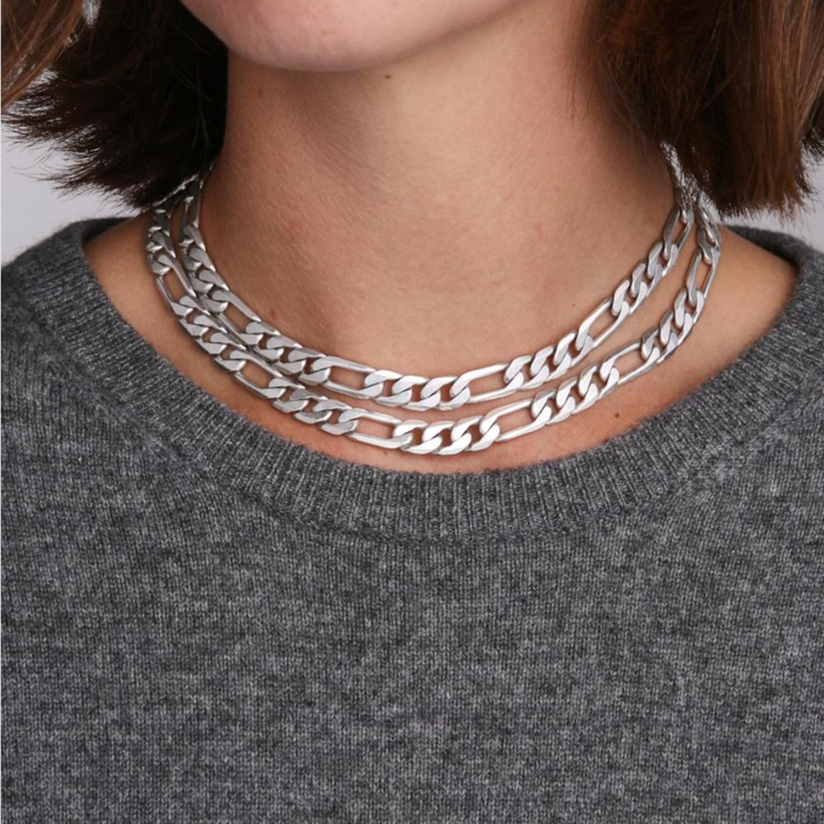 Jenny Bird Double Carter Choker - SILVER | Garmentory